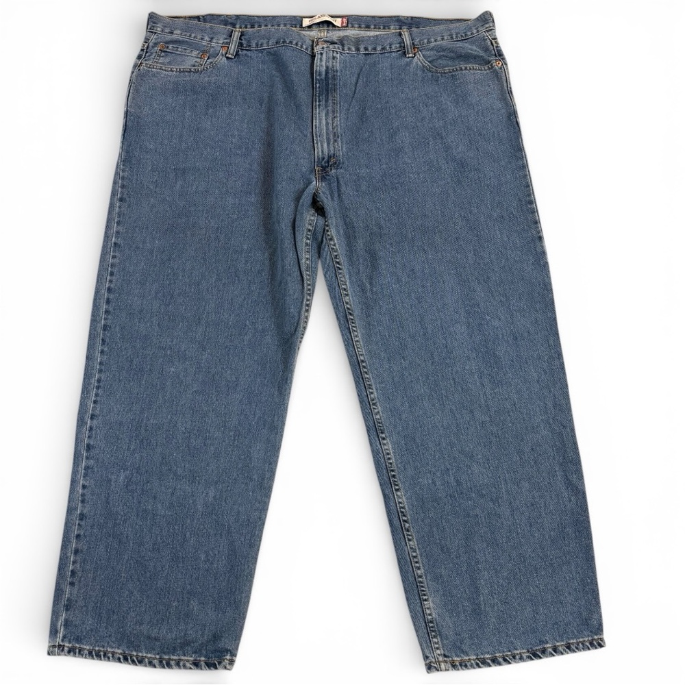 Levi's Denim Jeans 550 Mens Size 52x30 Relaxed Fit Size Big & Tall Plus Size